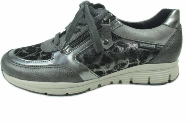 Mephisto Graphite Veterschoenen Gray Dames