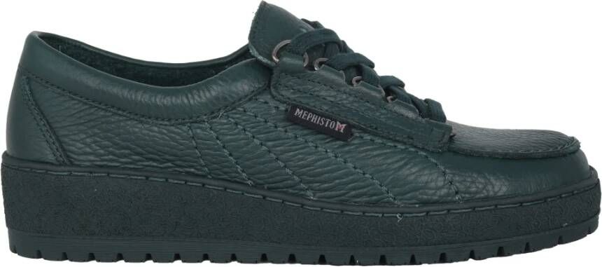 mephisto Groene kanten schoenen voor vrouwen Green Dames