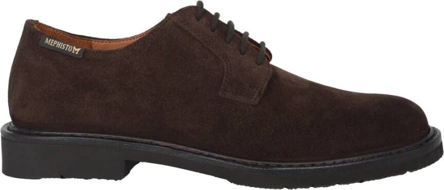 Mephisto Handgemaakte veterschoen bruin Brown Heren