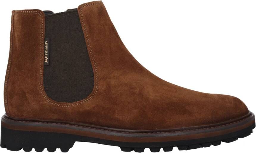 Mephisto Heren Chelsea Boot Bruin Brown Heren