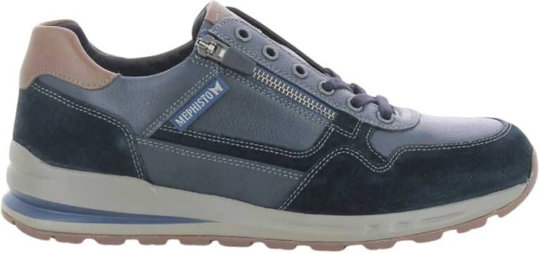 Mephisto Heren Marine Bradley Schoenen Blue Heren