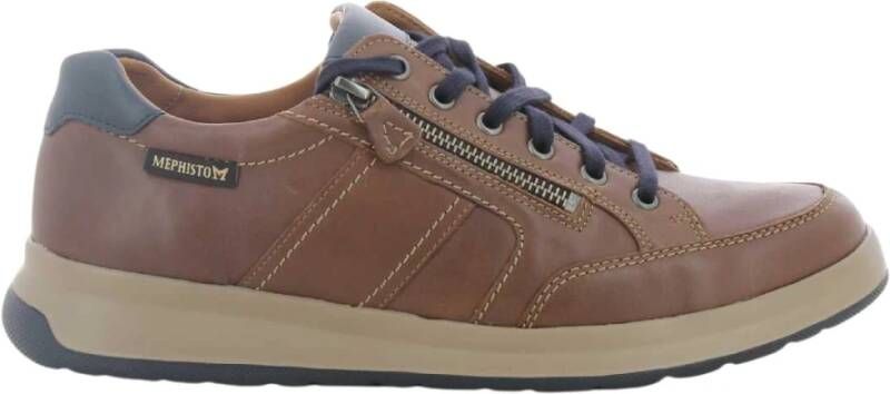 Mephisto Heren Schoenen Cognac Lisandro W23 Bruin Heren