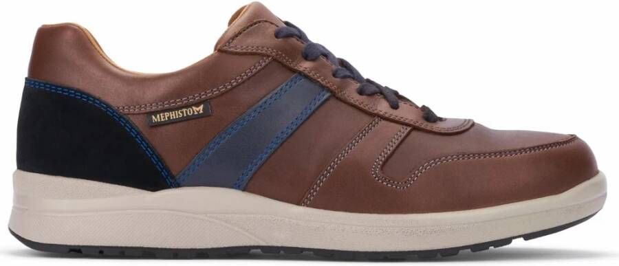 Mephisto Heren Sneaker Vito Brown Heren