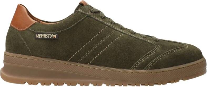 Mephisto Jumper Herenschoen met veters Loden Green Heren