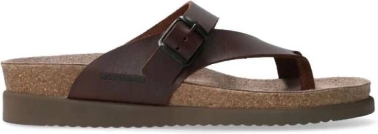 Mephisto Lichtgewicht Teenslipper Brown Dames