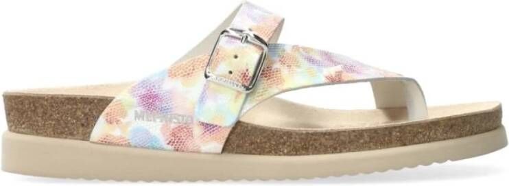 Mephisto Lichtgewicht Teenslipper met Soft-Air Technologie Multicolor Dames