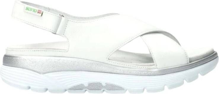 mephisto Nola Dames Rollende Sandaal White Dames