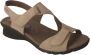 Mephisto Platte sandalen Beige Dames - Thumbnail 1