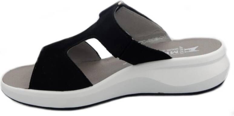 mephisto Sliders Zwart Dames