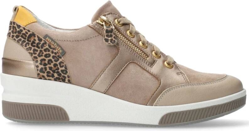 mephisto Sneakers Beige Dames