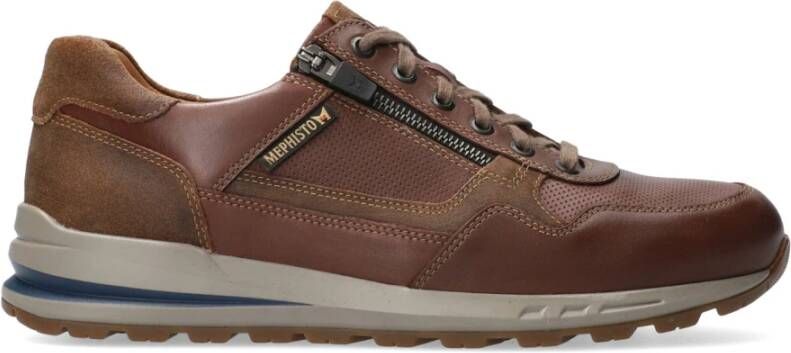 mephisto Stijlvolle Bradley Sneaker voor Heren Brown Heren