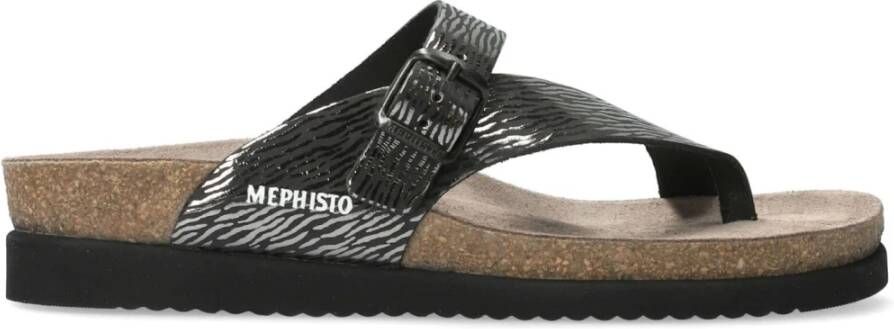 mephisto Stijlvolle Damessandaal Black Dames