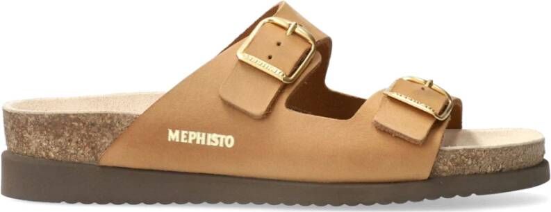 mephisto Stijlvolle Harmony Sandaal voor Dames Beige Dames