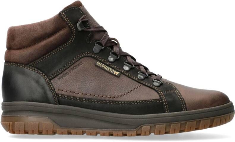 Mephisto PITT GRIZZLY heren Veterboots tabakbruin