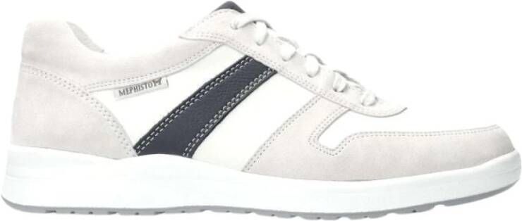 mephisto Stijlvolle Heren Sneaker White Heren