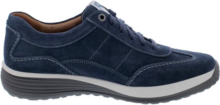 Mephisto Stijlvolle Heren Veterschoenen Blue Heren