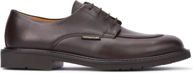 mephisto Stijlvolle Herenschoen met Veters Brown Heren