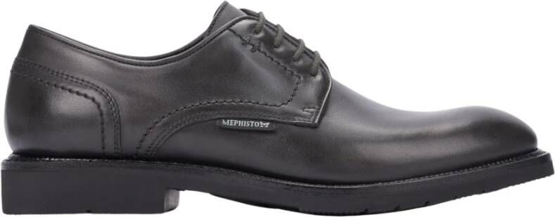 mephisto Stijlvolle Herenschoen met Veters Gray Heren