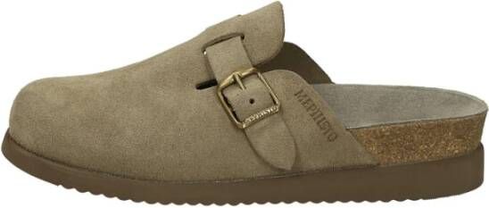 Mephisto Stijlvolle Sabot Schoenen voor Mannen Gray Dames