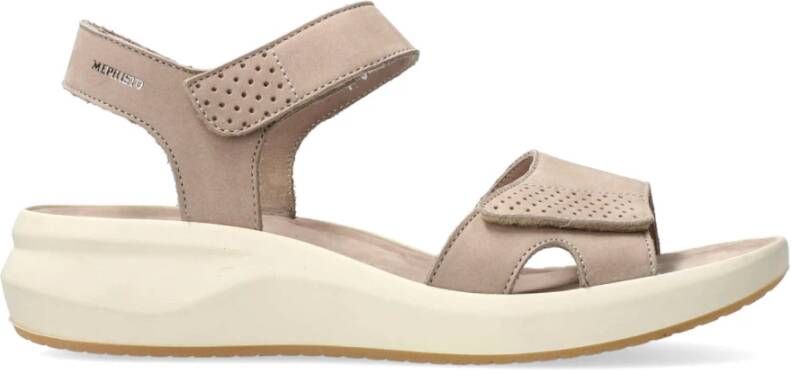 Mephisto Stijlvolle Tany Sandaal voor Dames Beige Dames