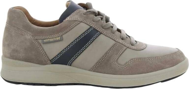 Mephisto Taupe Vito Z4 Herenschoenen Beige Heren