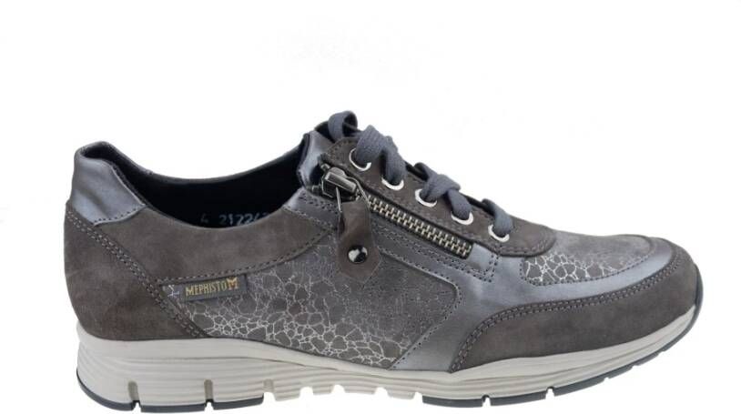 mephisto Ultra-Lichtgewicht Ylona Damessneaker Gray Dames