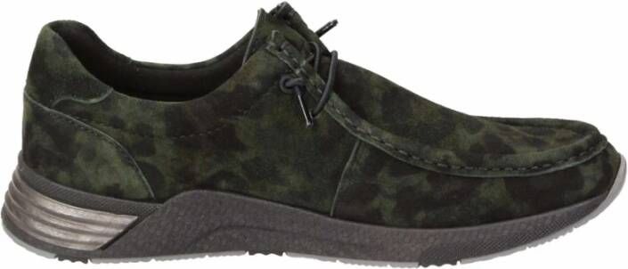 Mephisto Veterschoenen Donkergroen Green Dames