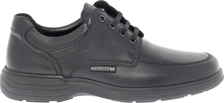 Mephisto Veterschoenen voor heren van leer Black Heren