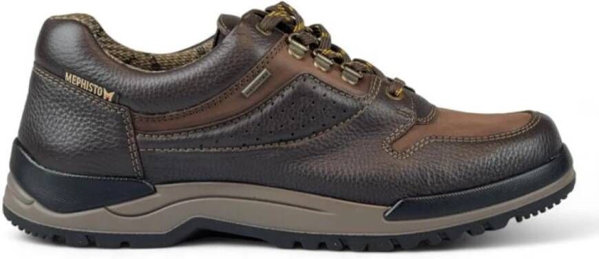 Mephisto Waterdichte veterschoen bruin Brown Heren