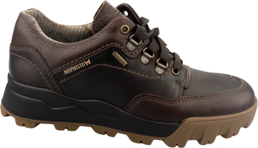 Mephisto WESLEY GT (GORE-TEX) Heren Veterschoen Kastanjebruin WATERDICHT