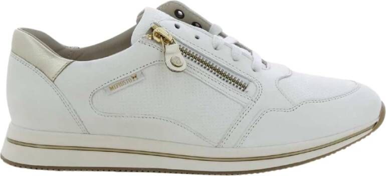 Mephisto Witte Damesschoenen Leenie White Dames