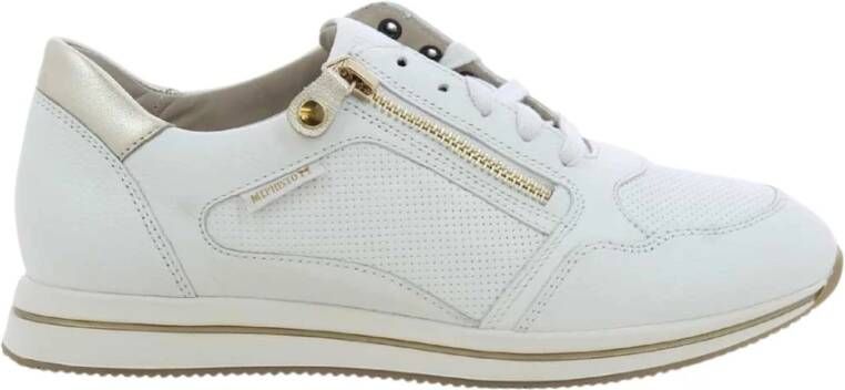 Mephisto Witte damesschoenen Leenie White Dames