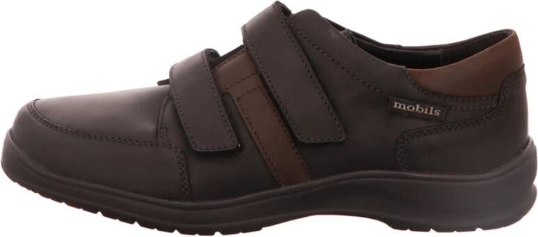 mephisto Zwarte Casual Schoenen Black Heren