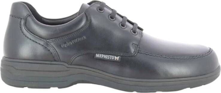 Mephisto Zwarte Herenschoenen voor Casual Black Heren