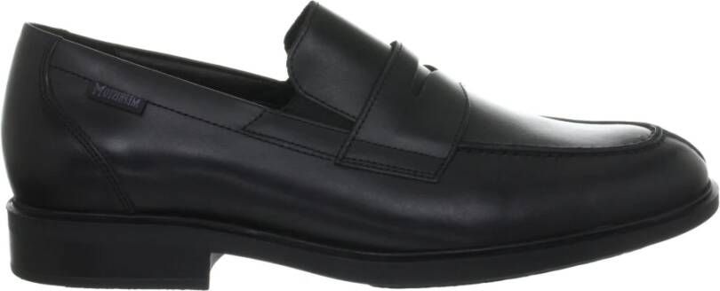 Mephisto Zwarte Slipper 4300 Black Heren