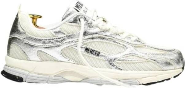 Mercer Amsterdam Ananas 2.0 Zilver Sneaker White Heren