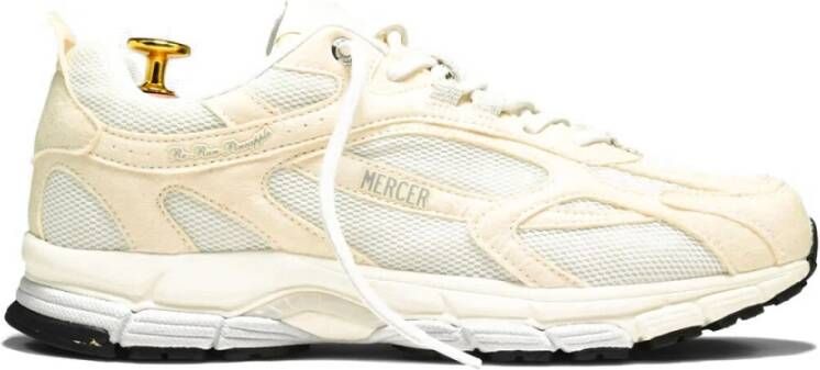 Mercer Amsterdam Ananas Leren Sneakers Beige