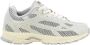 Mercer Amsterdam Mercer The Re-Run Champagne creme Beige Mesh Lage sneakers Dames - Thumbnail 1