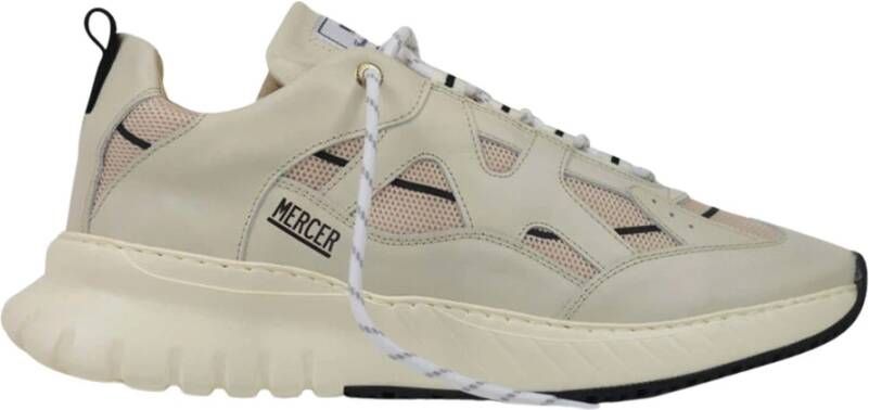 Mercer Amsterdam Mercer The Jupiter Sneakers Ecru Beige Dames