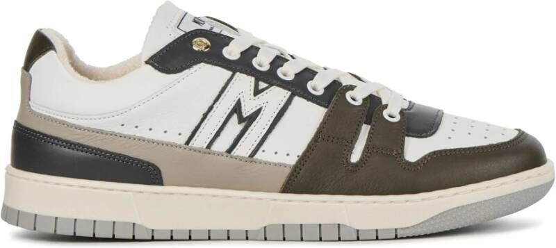 Mercer Amsterdam Leren Sneakers Wit Combo White Heren