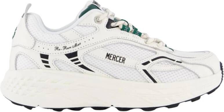 Mercer Amsterdam Mercer The Re-Run MAX Nappa off white Beige Leer Lage sneakers Unisex