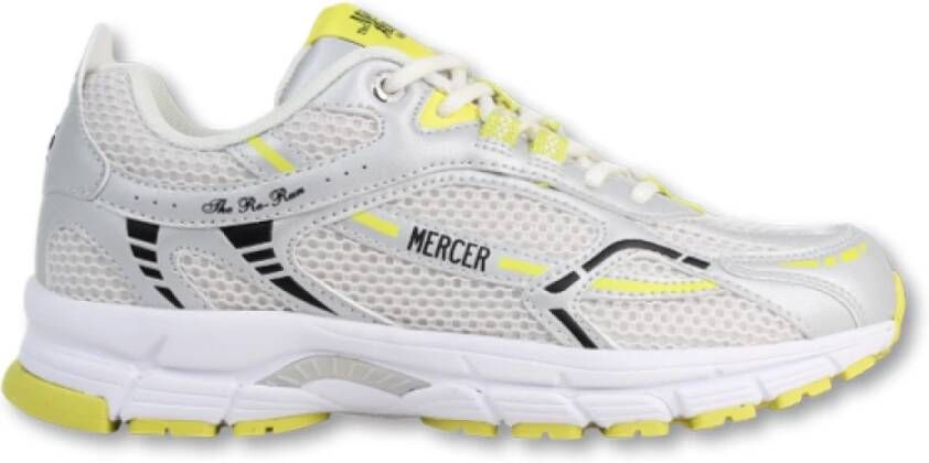 Mercer Amsterdam Neon Re-Run Sneakers Gray Dames