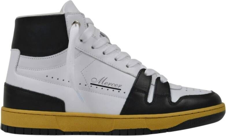 Mercer Amsterdam The Brooklyn High sneakers wit Me231014-159 White Heren