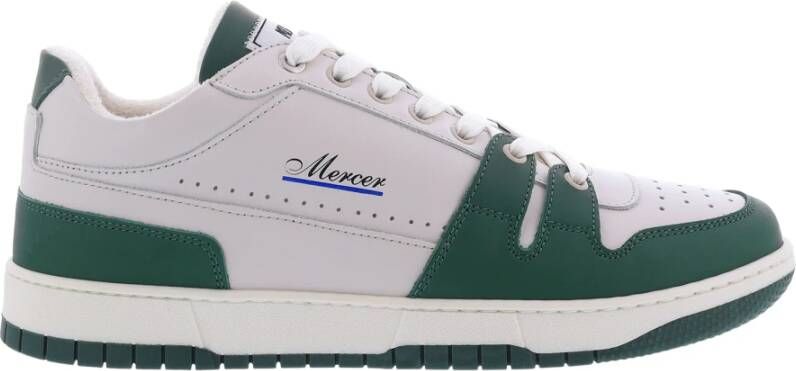 Mercer Amsterdam Heren The Brooklyn Wit Groen Multicolor Heren