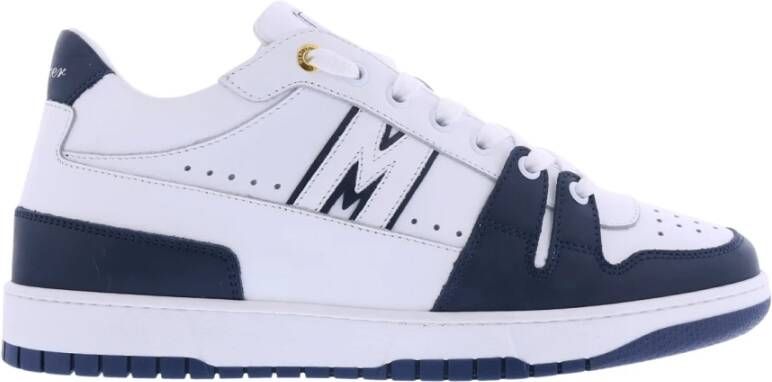 Mercer Amsterdam The Brooklyn Wit Blauw Sneakers White Heren