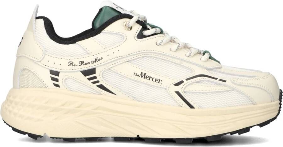 MERCER AMSTERDAM Lage Sneakers The Re-run Max Nappa Maat: 38 Materiaal: Leer Kleur: Wit