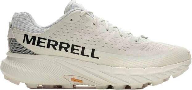 Merrell Agility Peak 5 Trail Schoen White Heren