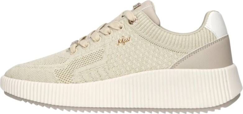 Mexx Beige Textiel Sneakers Nina Beige Dames