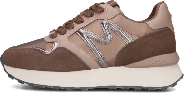 Mexx Bruine Dames Sneakers Juju Humper Brown Dames