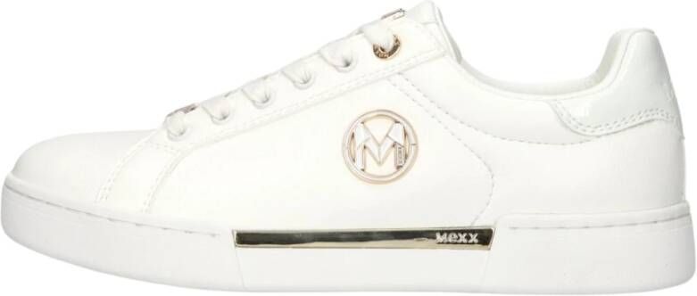 Mexx Lage Helexx Sneakers Wit Leatherlook White Dames